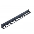 Plastikiniai vejos, skaldos atskyrimo SMART bortai 45mm, (1m) vnt