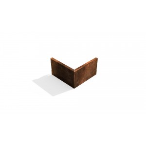 Vejos bortelio kampas Corten plieno 25x15x2cm