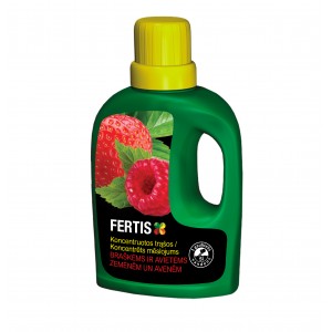 Skystos koncentruotos trąšos braškėms ir avietėms FERTIS, 0.5 L