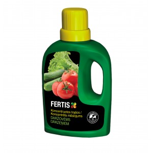 Skystos koncentruotos trąšos daržovėms FERTIS, 0.5 L