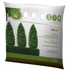 Trąšos spygliuočiams ir kitiems visžaliams augalams, 4kg
