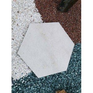 Pėdos Bianco Hexagon (52-60x2cm)