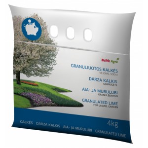 Granuliuotos kalkės sodui, vejai, 4kg
