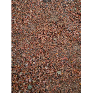 Raudono granito atsijos 0/2 mm, 1,1-1,5 ton