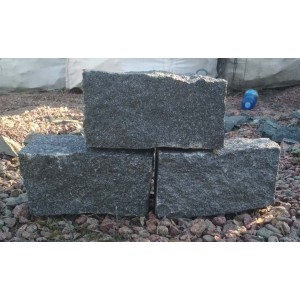 Trinkelės granito juodos 20x10x10 cm, 1000kg