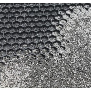 Korys skaldai juodas plastikinis 91,2 x 65 x 3,4 cm (0,56 m2), vnt