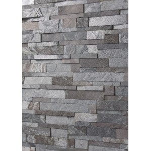 Akmens panelė Manhatan 15x60 cm, (S-forma), (1pak=0,513m2)