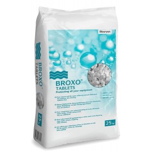 Vandens minkštinimo druskos tabletės Broxo 25kg