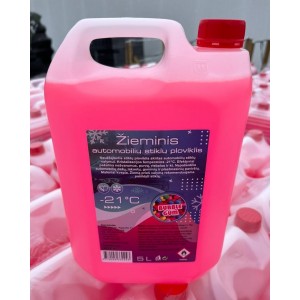 Žieminis langų skystis (-21C) 5L (Super pasiūlymas!) - nuo 3vnt -