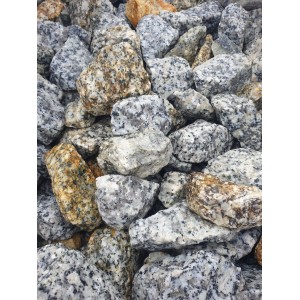 Taškuota granito skalda 30/60mm, 1000kg