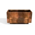Vazonas Corten plieno 45x55x100cm