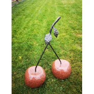 Dekoratyvinės granito vyšnios, raudonos 50x65cm (Kaune, Šilainiai) - 052