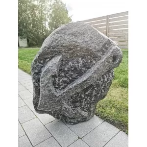 Dekoratyvinis granito inkaras (vėliavos laikiklis), skersmuo 50cm (Kaune, Šilainiai) - 092
