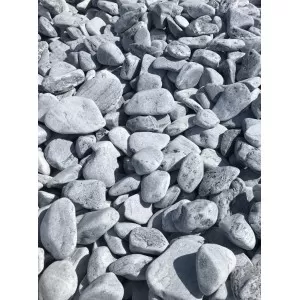 Silver gludinti dekoratyviniai akmenukai 10/30; 30/60 mm. 20 kg