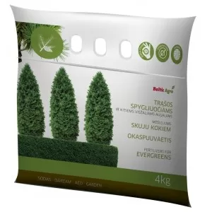 Trąšos spygliuočiams ir kitiems visžaliams augalams, 4kg