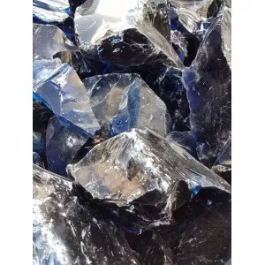 Stiklas skaldytas "Blue", kg