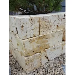 Blokeliai travertino 30x10x10, vnt