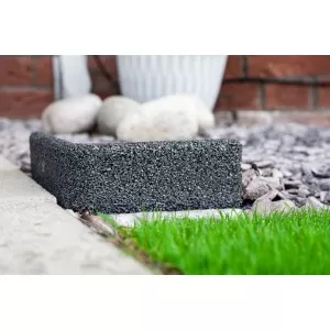 Guminis vejos bortelio kampas, 180x80mm