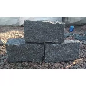 Trinkelės granito juodos 20x10x10 cm, kg