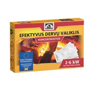 Koncentruotas dervų valiklis HANSA, 7-14 kW šildymo prietaisams, 5 pakeliai