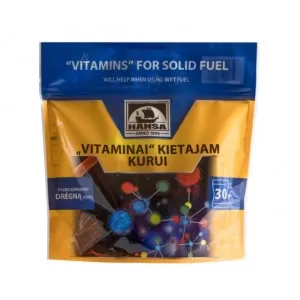 „Vitaminai“ kietajam kurui, 30 pakelių