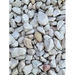 Amarilo gludinti dekoratyviniai akmenukai 15/25 mm, 20 kg