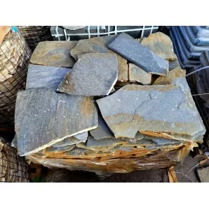 Akmens plokštės ,,Blue“ 2-3 cm, kg 