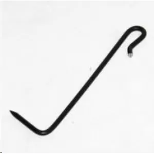 Nerūdijančio plieno kabliukai skalūnui tvirtinti, 90x2.7 mm