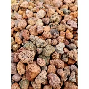 Lava raudona skalda 8/16mm, 1000 kg