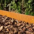 Bortelis (atitvaras) metalinis Corten steel 1m.
