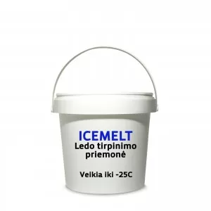 Ledo tirpinimo medžiaga ICEMELT, 6 kg (iki -25°C)