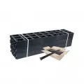 Plastikinis bortelis 79MM (1m) 18 vnt + 90 vnt plastikiniai vinys, kompl.