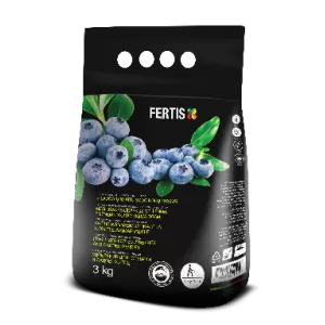 Kompleksinės šilauogių ir kitų sodo uogų trąšos FERTIS, 3 kg