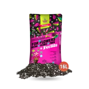 Kompostinė žemė gėlėms su perlitu 16l (tik Vilniuje)