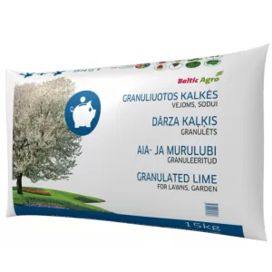 Granuliuotos kalkės sodui, vejai, 15 kg